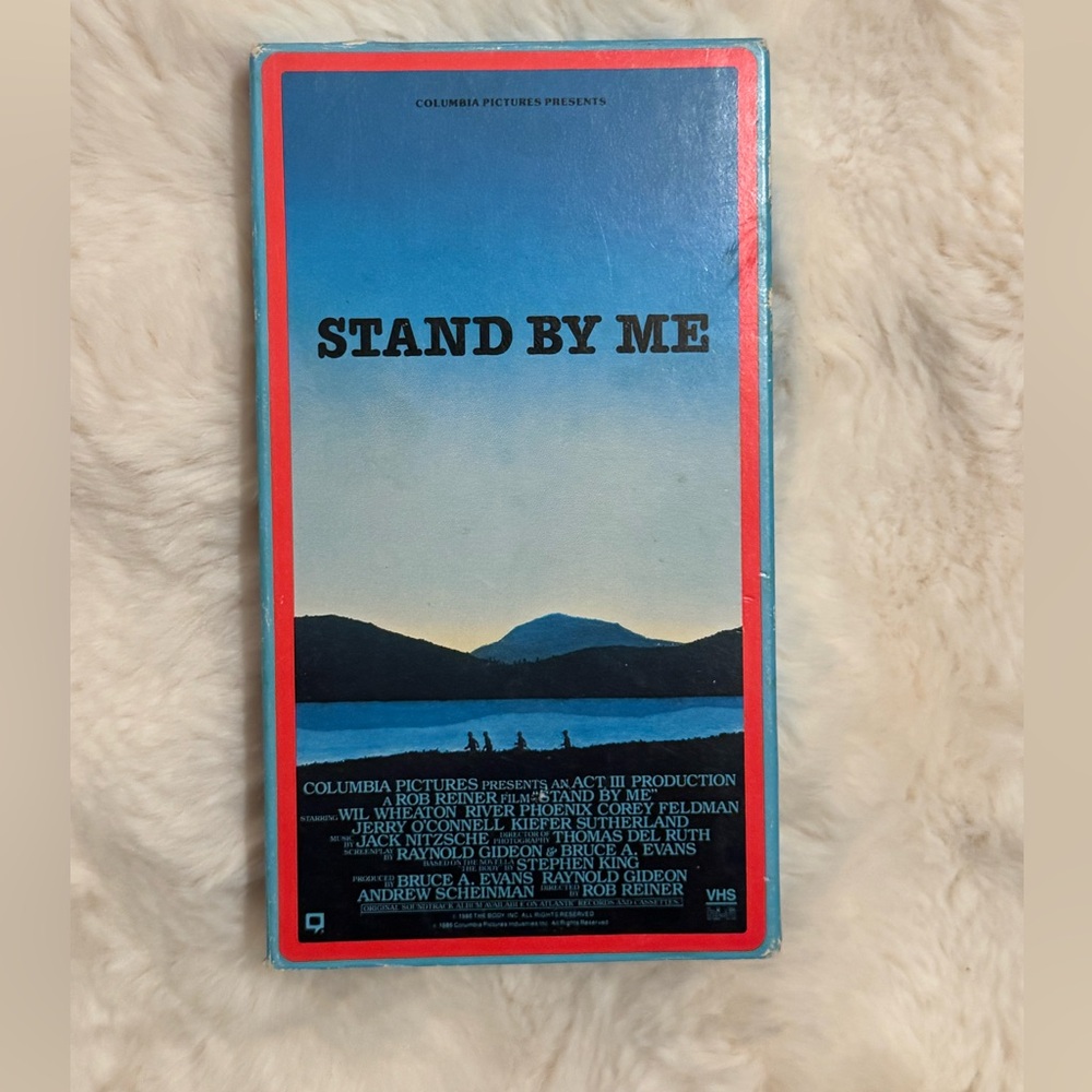 Stand By Me VHS- Stephen King River Phoenix Corey Feldman 1987